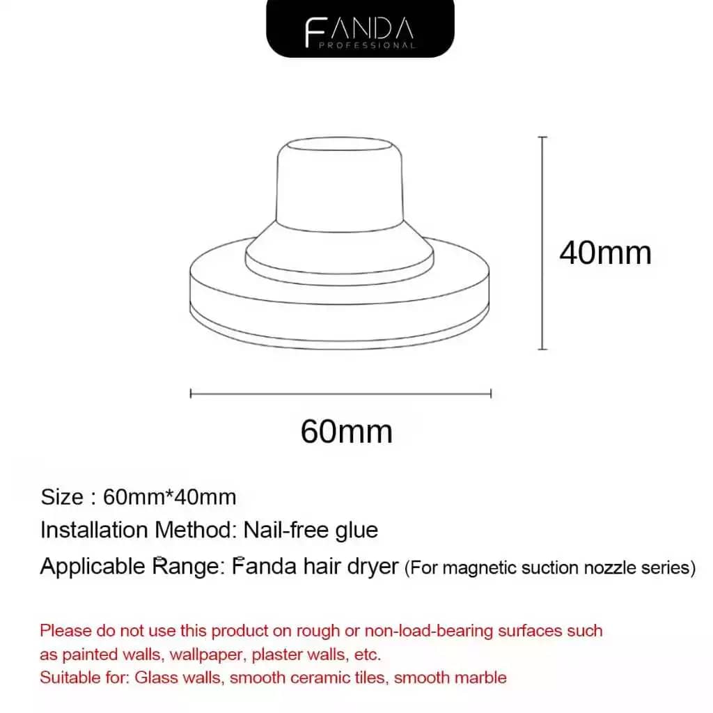 Fanda magnetic wall mount bracket
