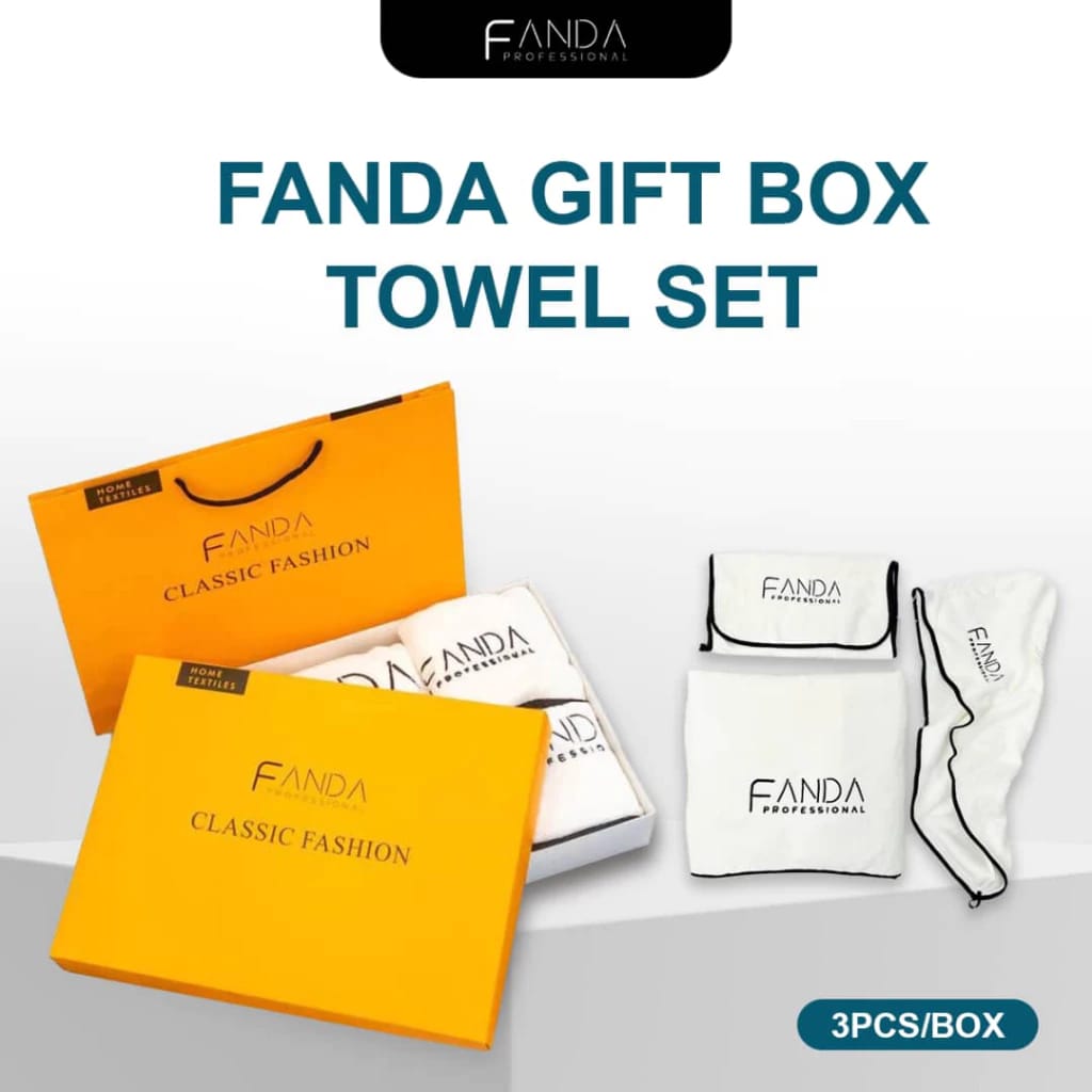 Fanda 3 in 1 Towel Set