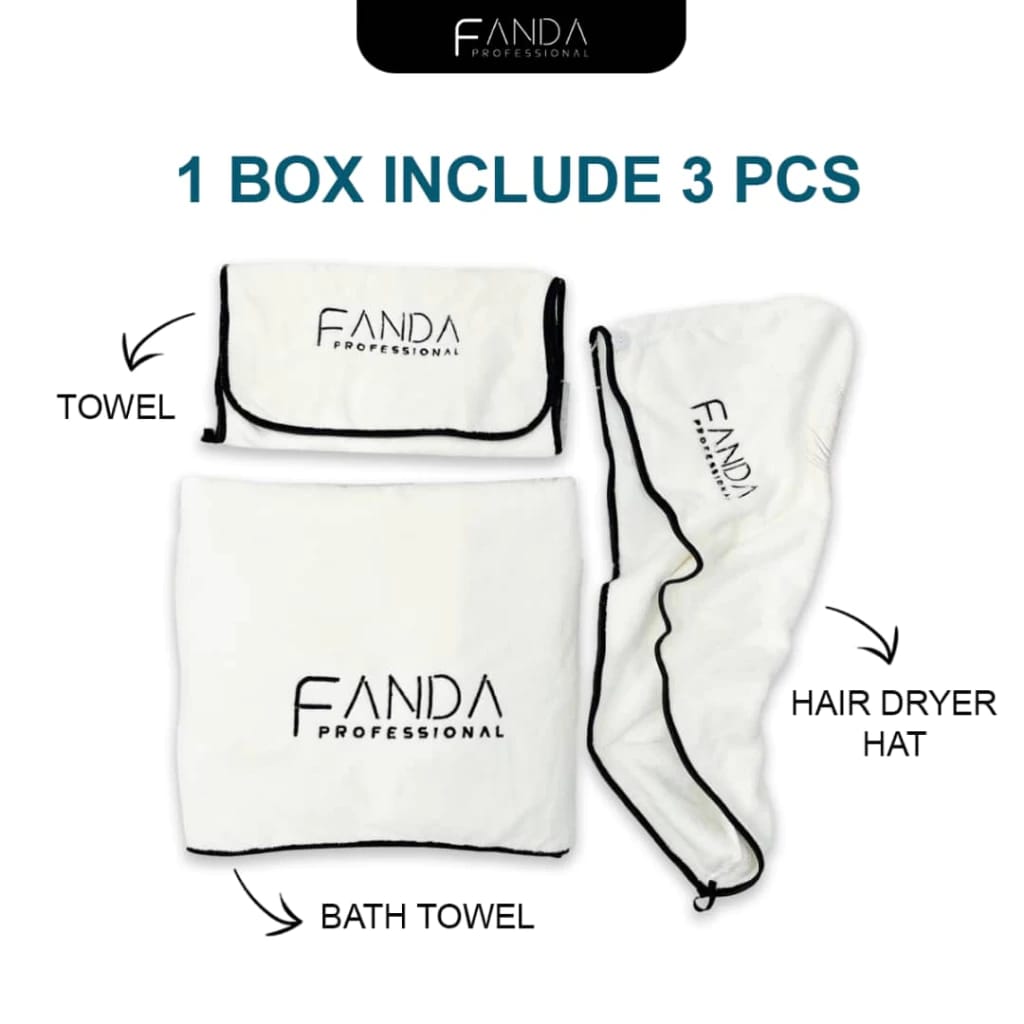 Fanda 3 in 1 Towel Set
