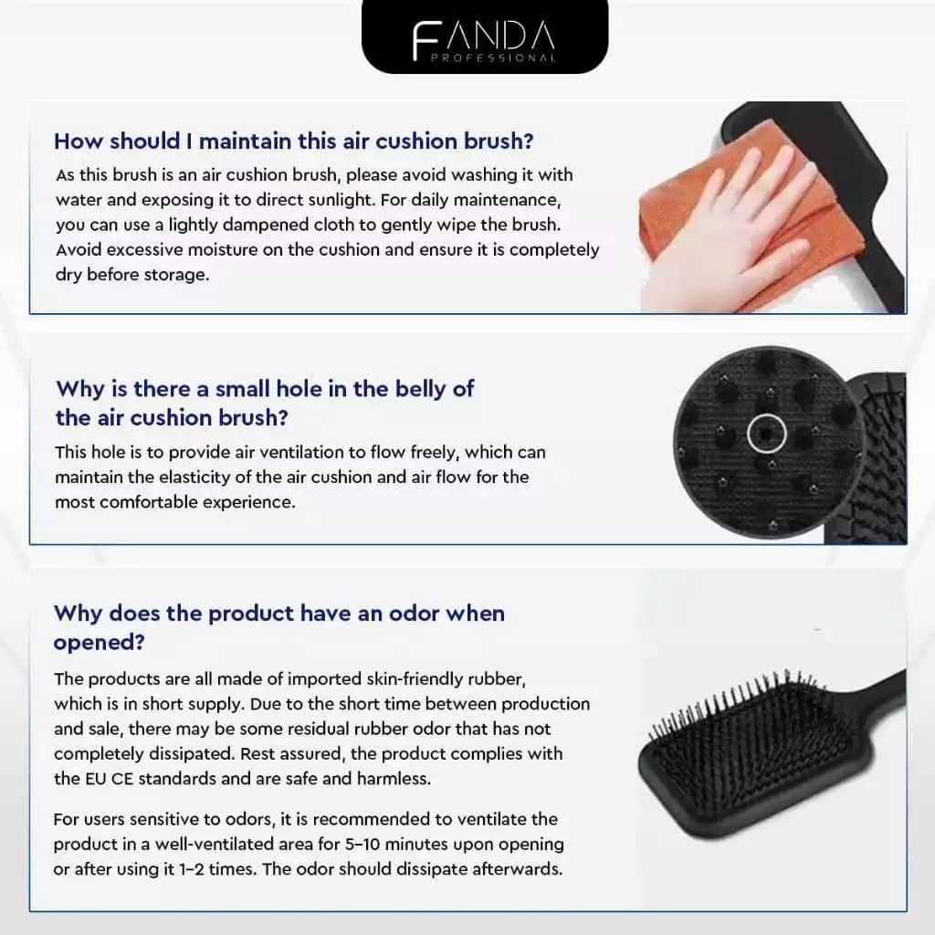 Fanda Paddle Air Cushion Brush