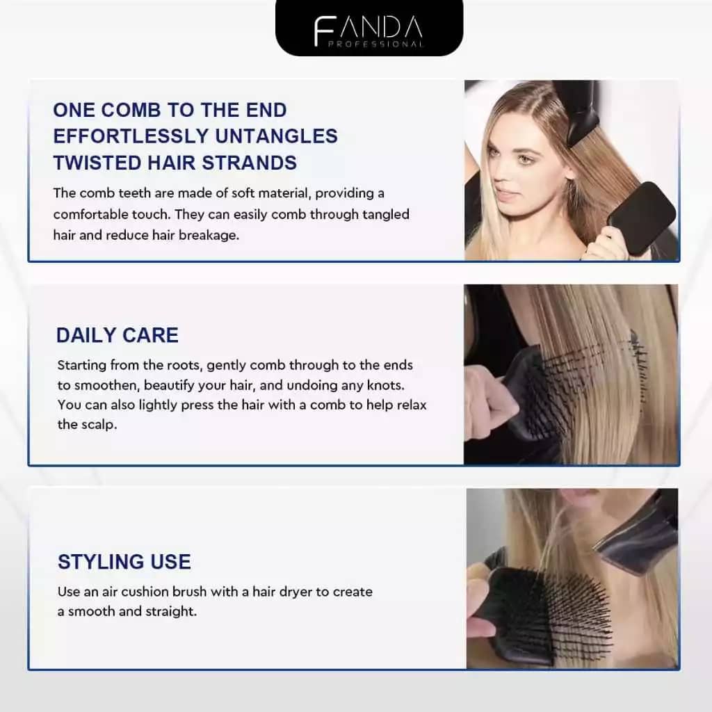 Fanda Paddle Air Cushion Brush