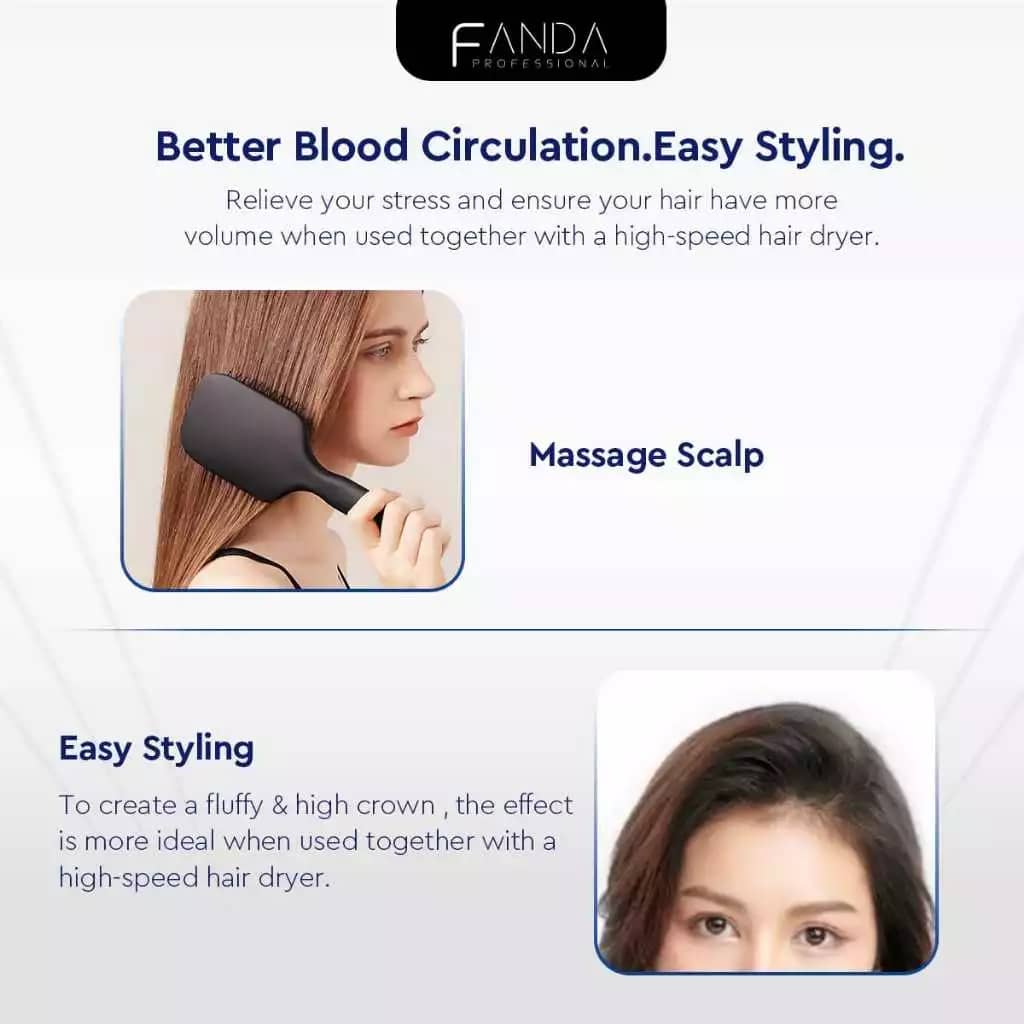 Fanda Paddle Air Cushion Brush