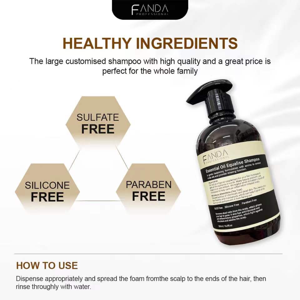 Fanda essential oil equalise shampoo (500ml)