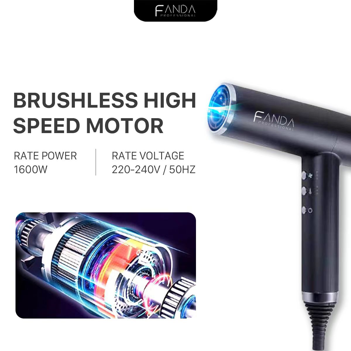 Fanda T8 High Speed Hair Dryer