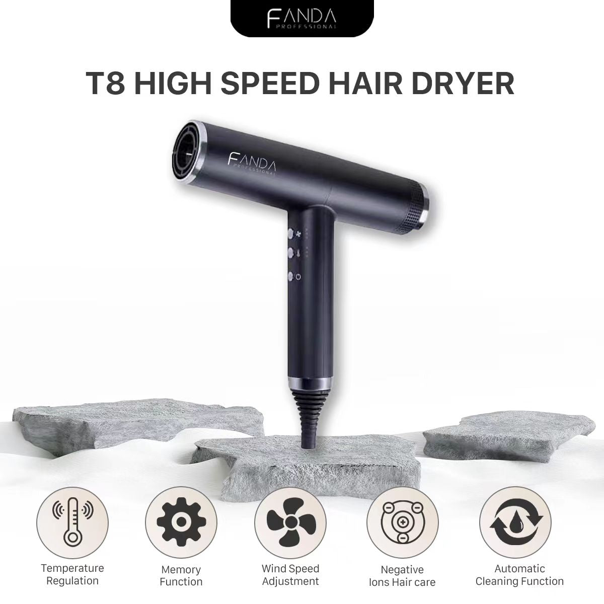 Fanda T8 High Speed Hair Dryer