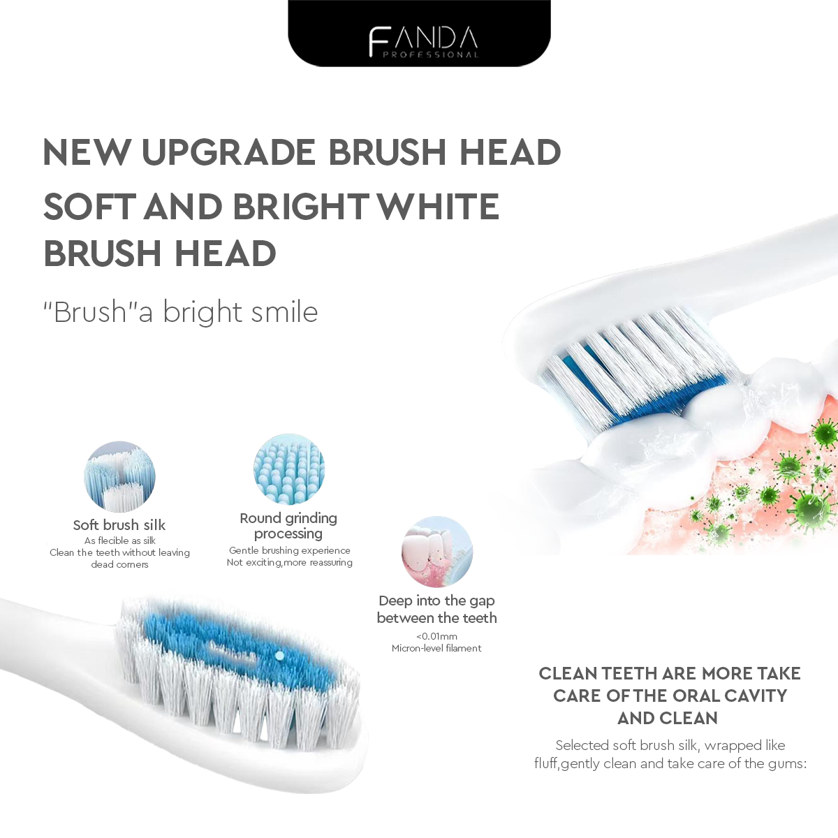 FANDA X-5 UPGRADED ELECTRIC TOOTHBRUSH