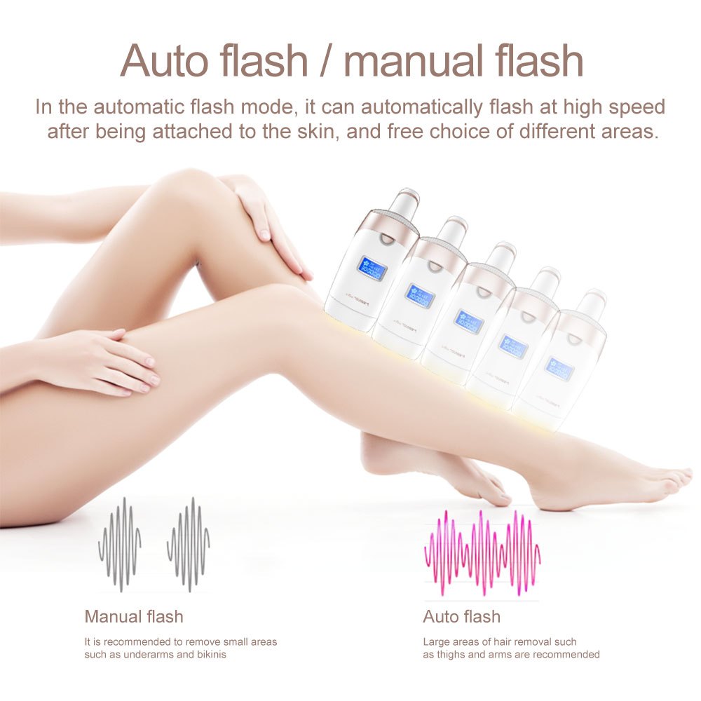Lescoltan long term hair removal no damage 5 level LCD display LS-T900I