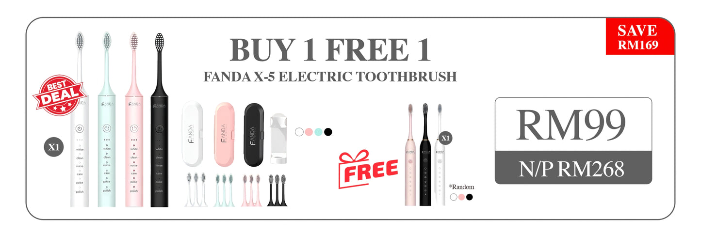 FANDA X-5 UPGRADED ELECTRIC TOOTHBRUSH