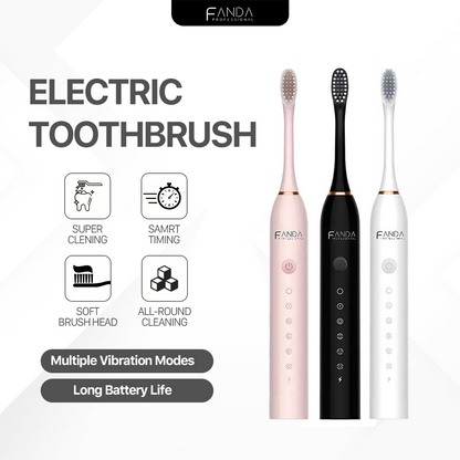 Fanda Sonic Vibration Electric Toothbrush