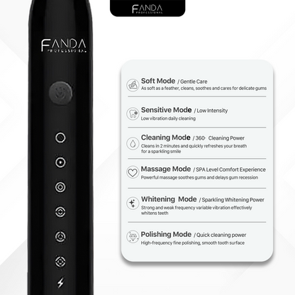 Fanda Sonic Vibration Electric Toothbrush