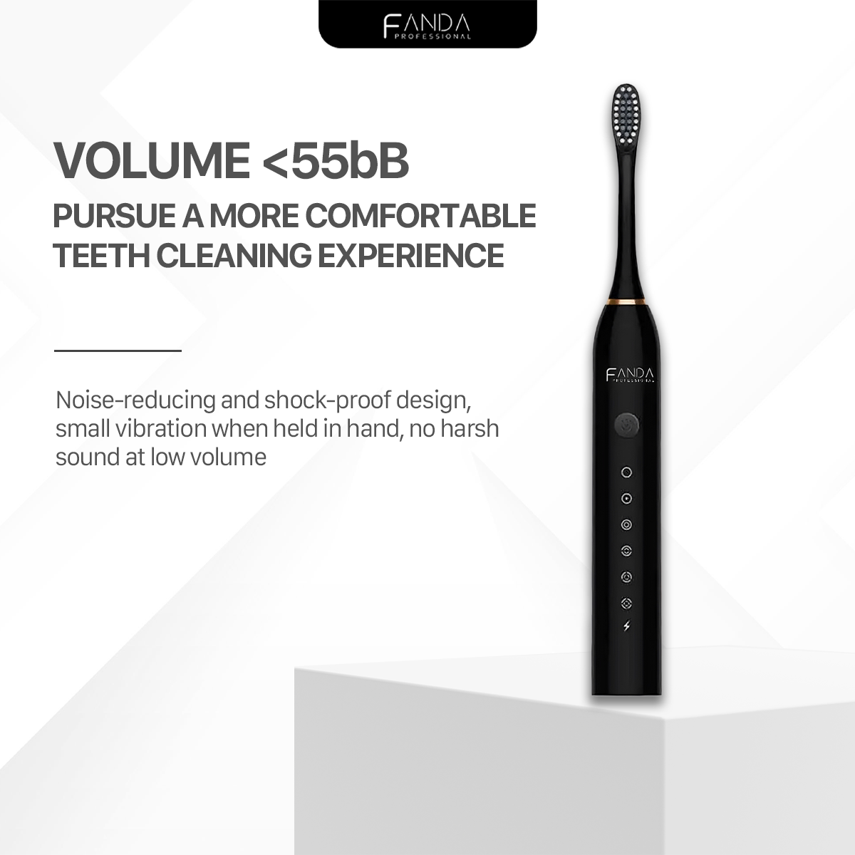 Fanda Sonic Vibration Electric Toothbrush