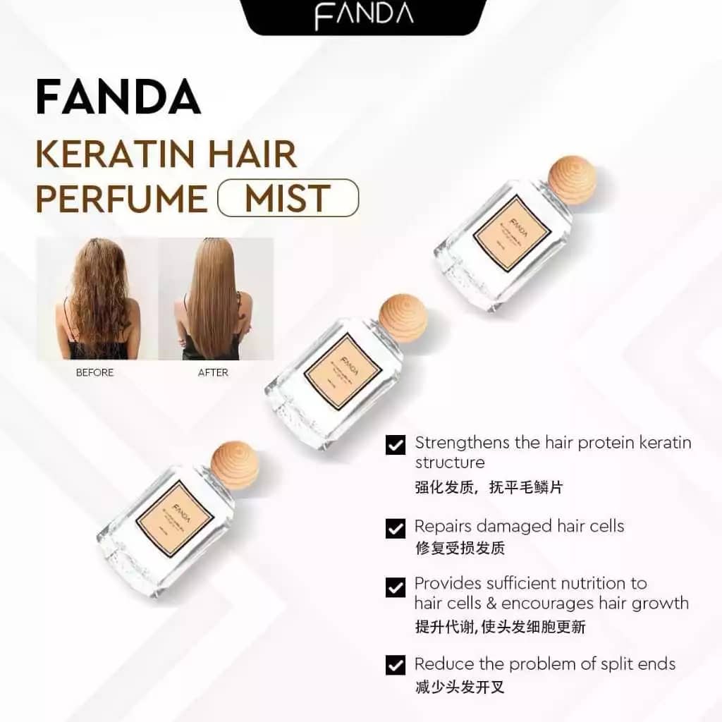 Fanda Keratin Perfume Mist (100ml)