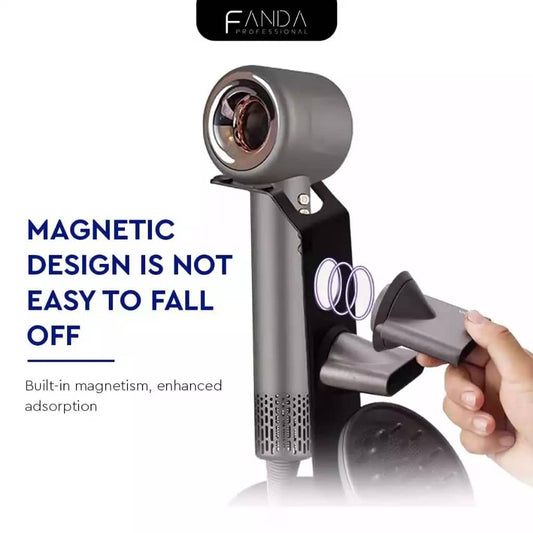 Fanda hair dryer stand holder magnetic