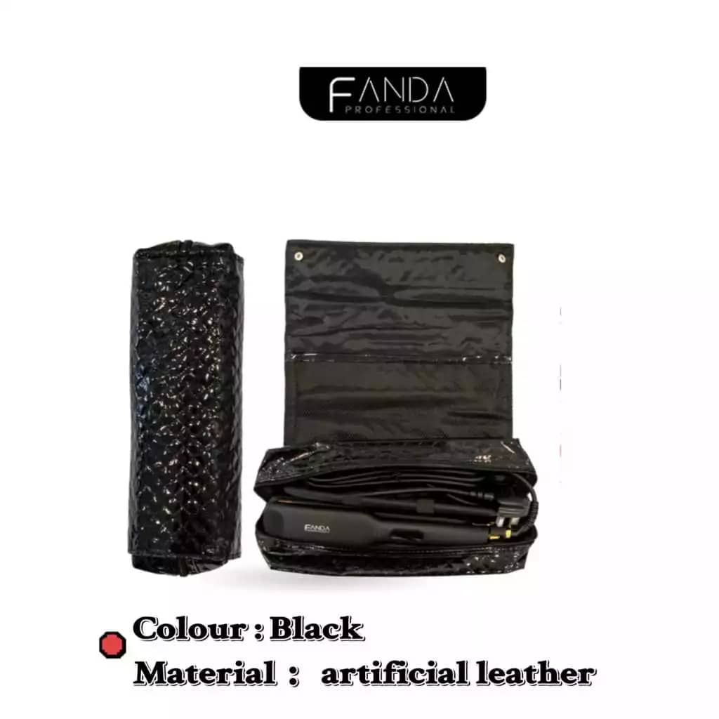 Fanda storage bag for hair straightener