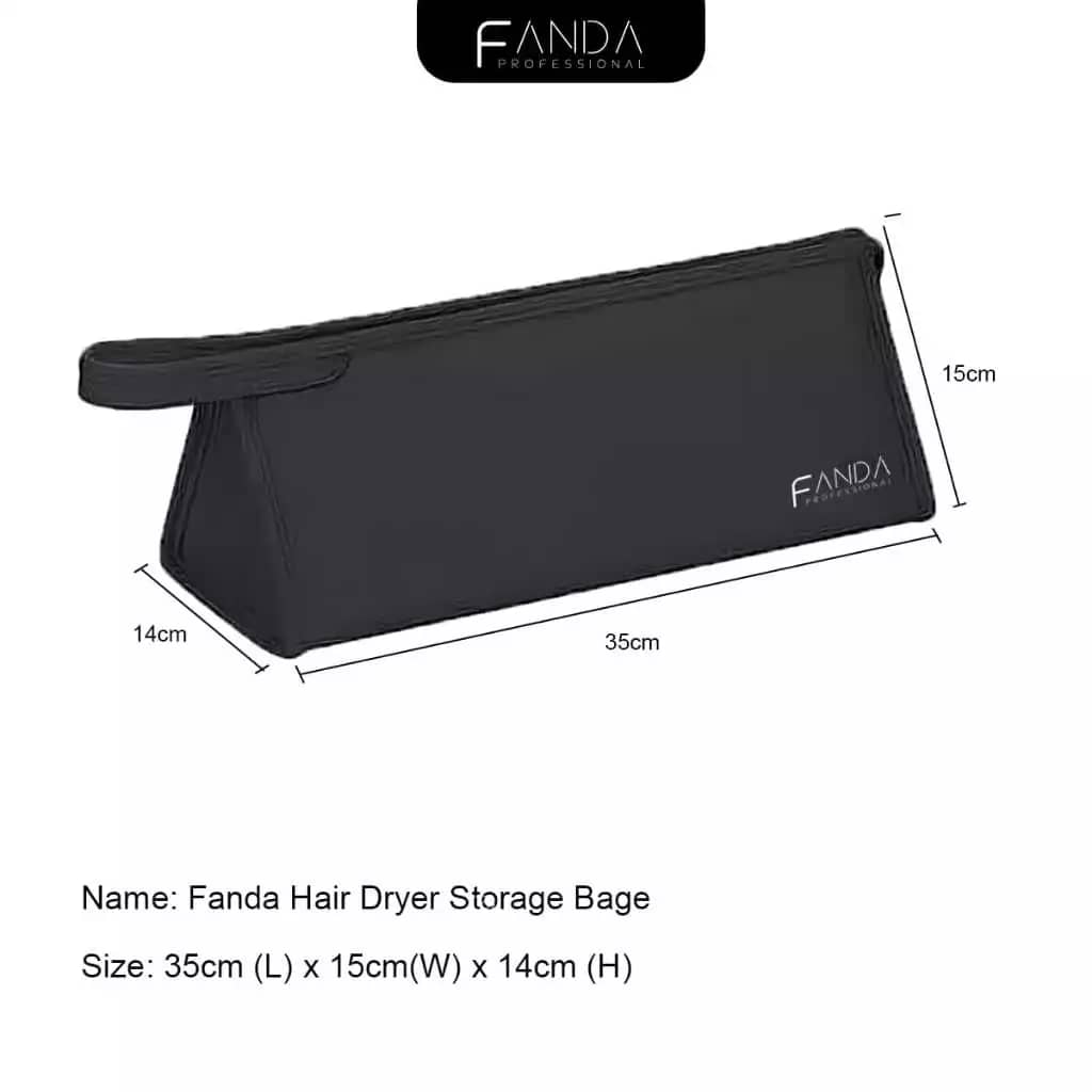 Fanda Hair Dryer Storage Bag Waterproof