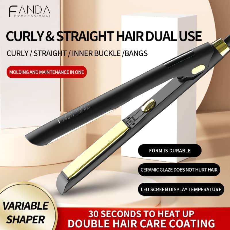 Fanda Professional 2 in 1 Hair Straightener