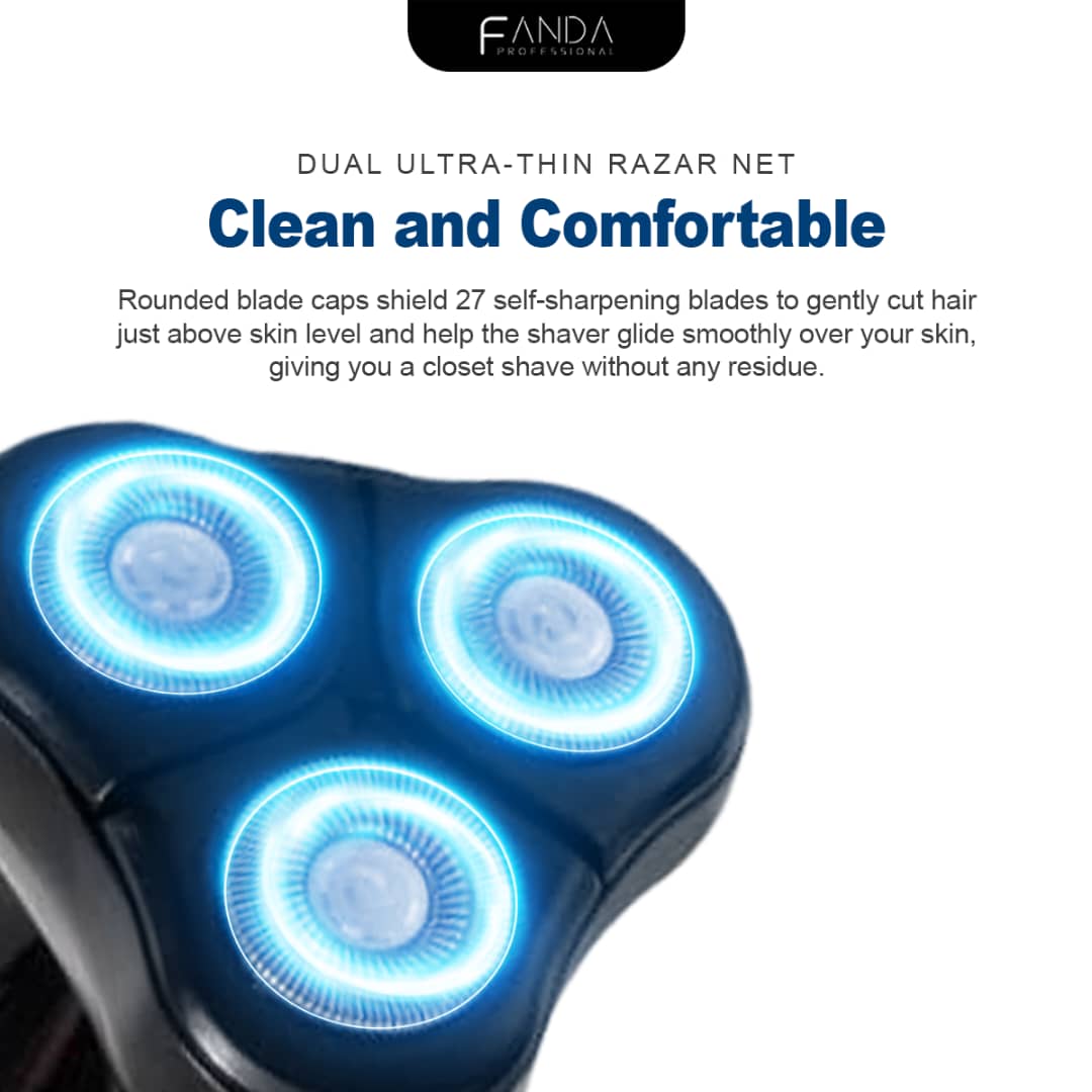 Fanda 3 in 1 Electric Auto Shaver