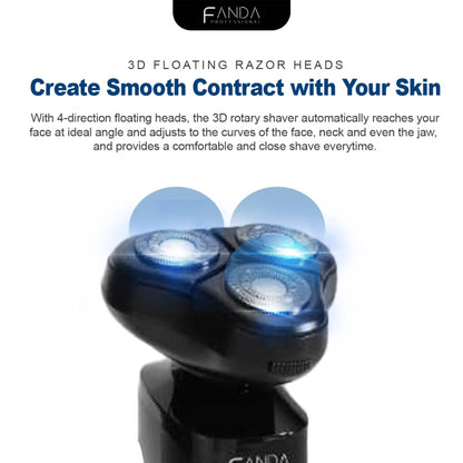 Fanda 3 in 1 Electric Auto Shaver