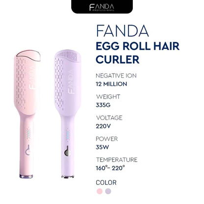 FANDA EGG ROLL HAIR CURLER