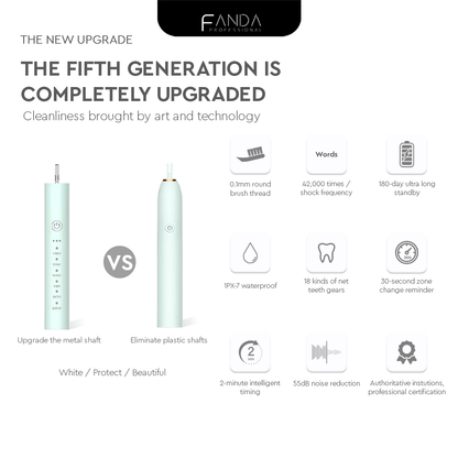FANDA X-5 UPGRADED ELECTRIC TOOTHBRUSH