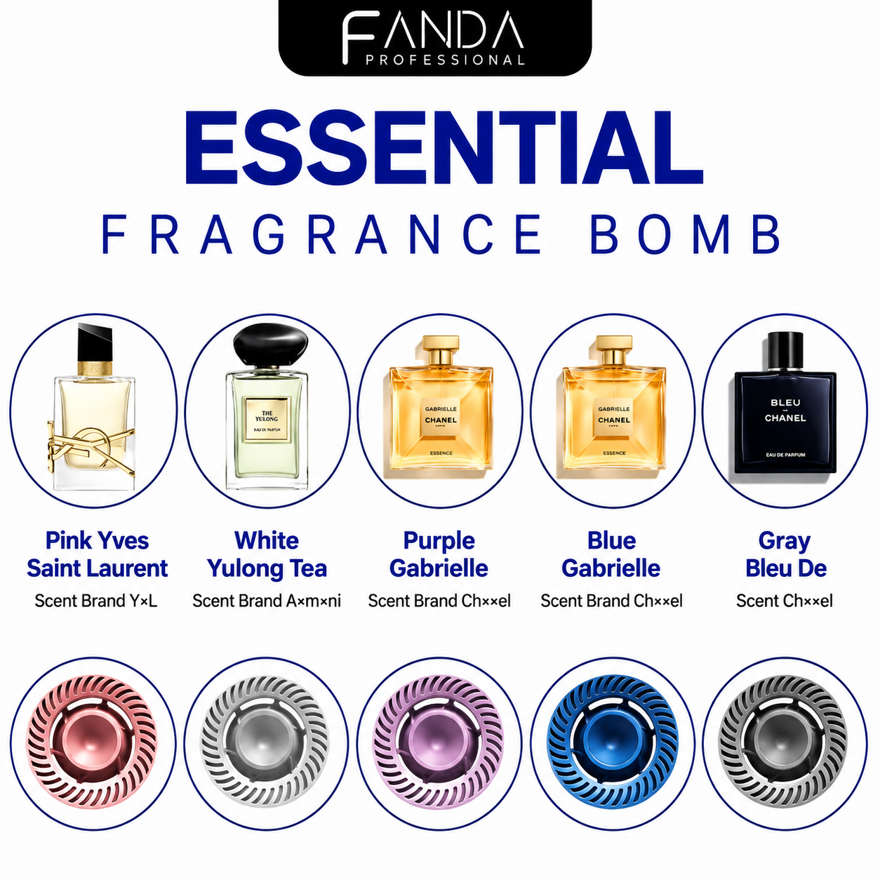 Fanda Fragrance Essence Bomb Suitable Universal Hair Dryer Magnetic