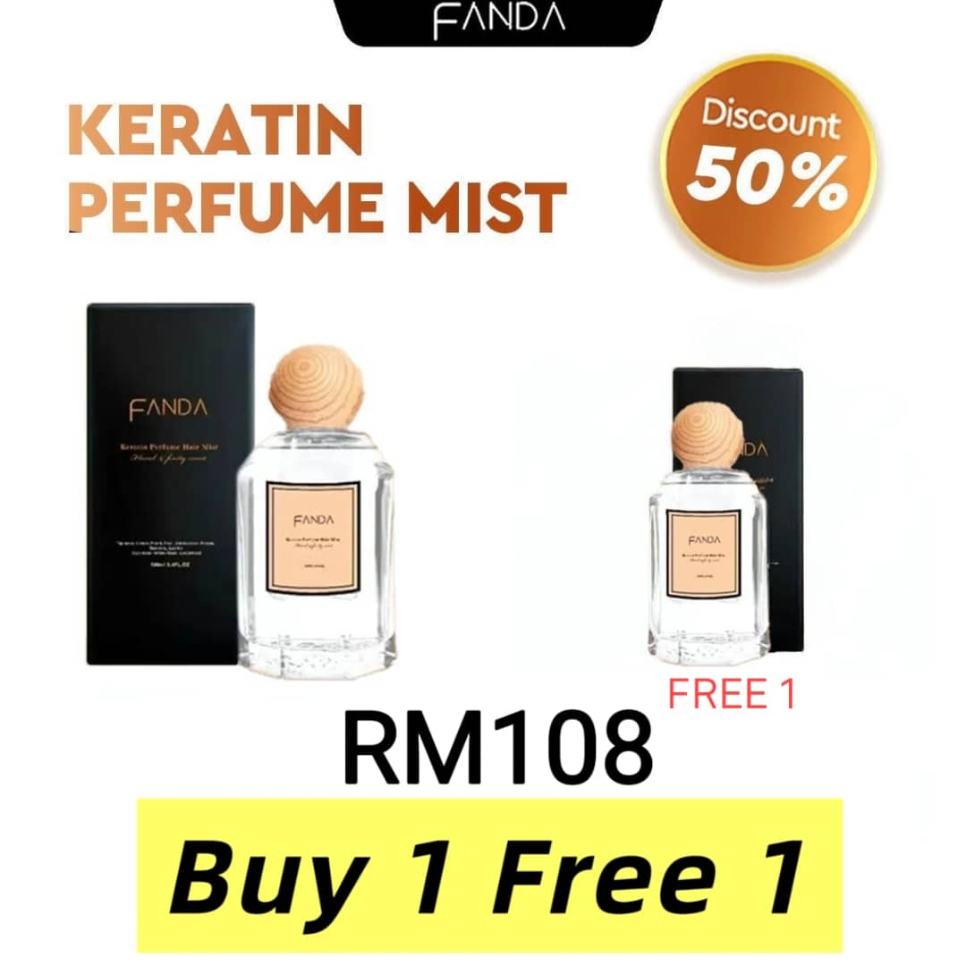 Fanda Keratin Perfume Mist (100ml) – Fanda_My