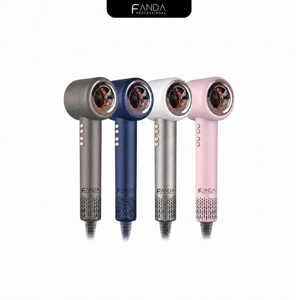Fanda Promini High Speed HairDryer (4 Nozzles)