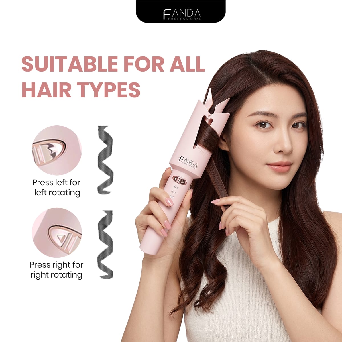 Fanda Cordless Curl Pro Foc Limited Storage Bag
