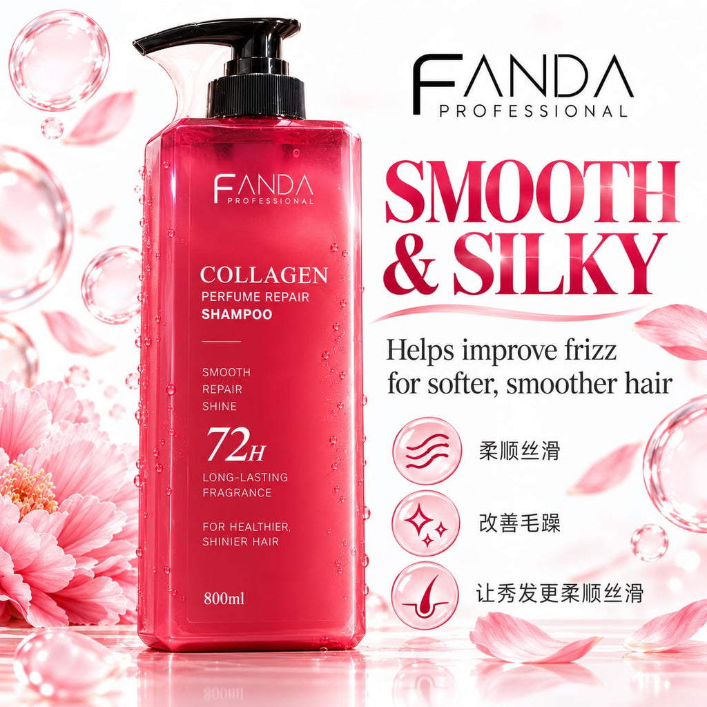 Fanda Collagen Perfume Repair Shampoo/ Treatment 800ml