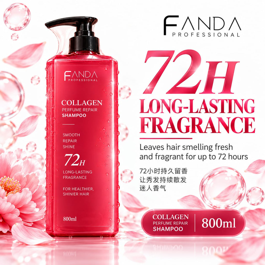 Fanda Collagen Perfume Repair Shampoo/ Treatment 800ml