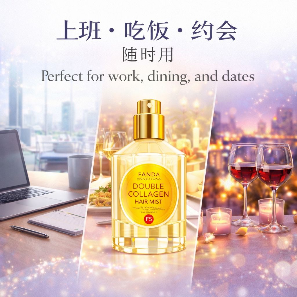 FANDA DOUBLE COLLAGEN HAIR MIST 50ml