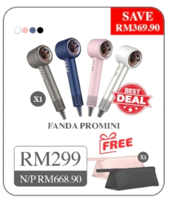 Fanda Promini High Speed HairDryer (4 Nozzles)