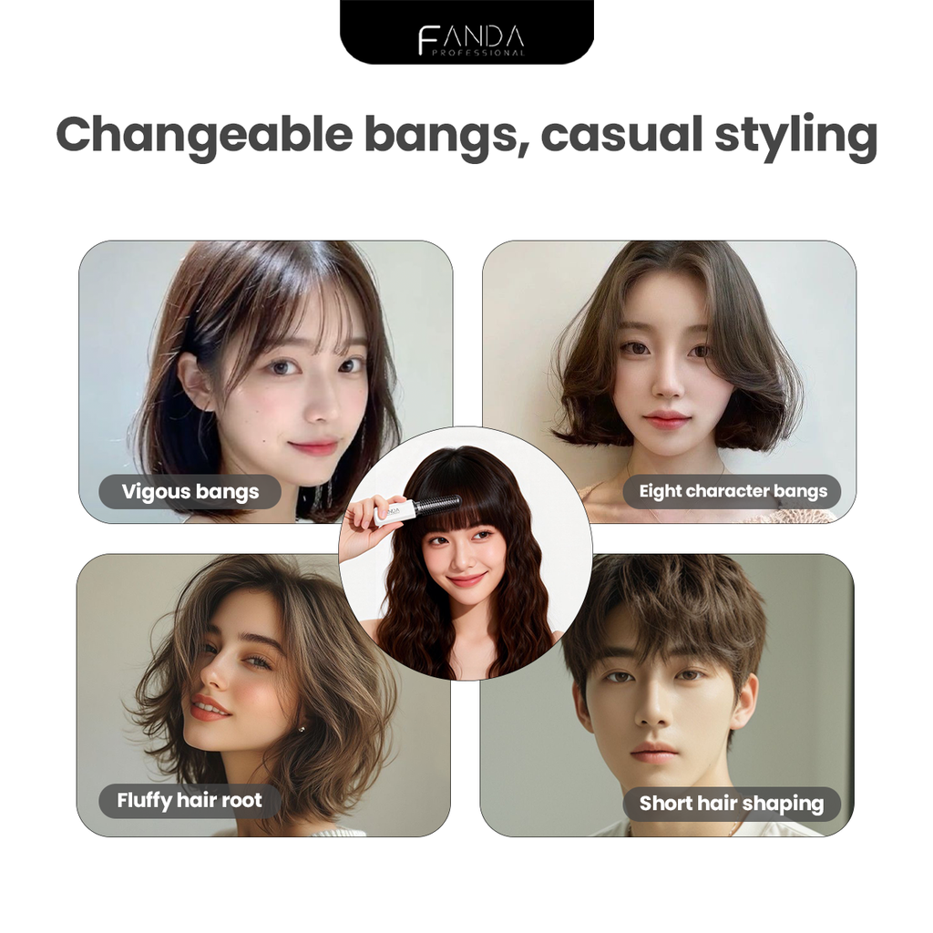 FANDA Mini Pro Cordless Straight Brush