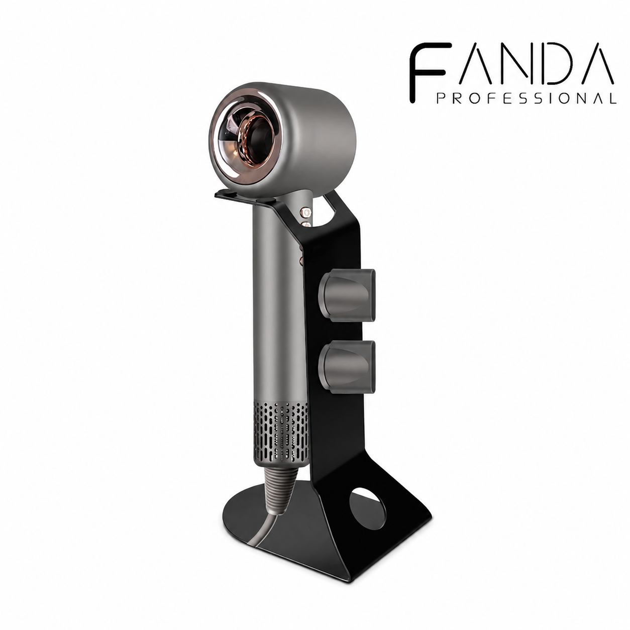 Fanda hair dryer stand holder magnetic