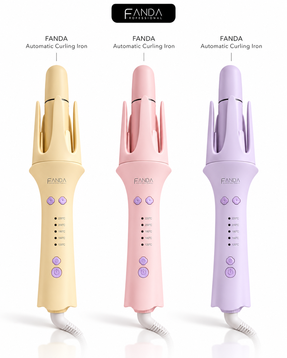 Fanda Curler Iron Wth 32mm / Curling Add On Accessories
