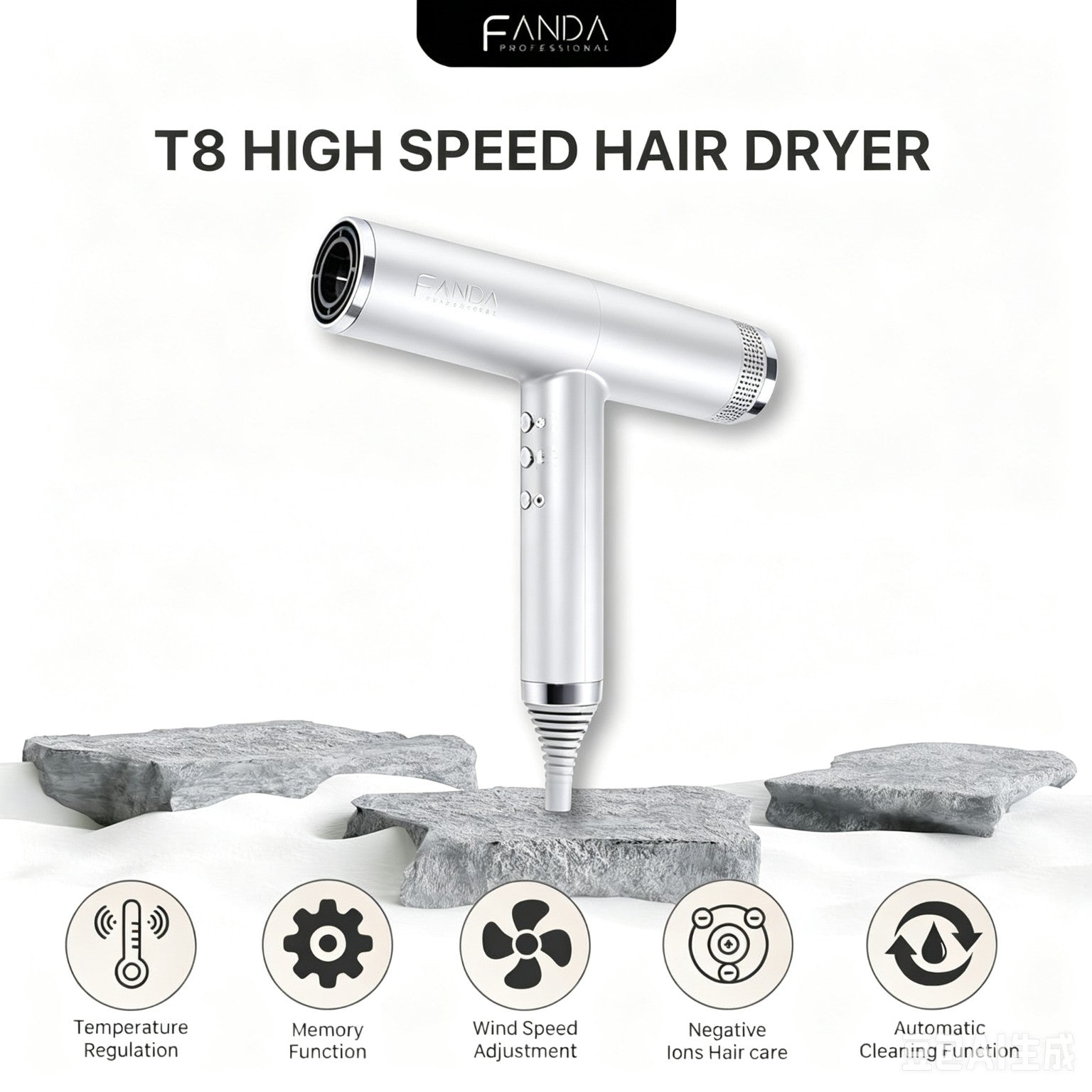 Fanda T8 High Speed Hair Dryer